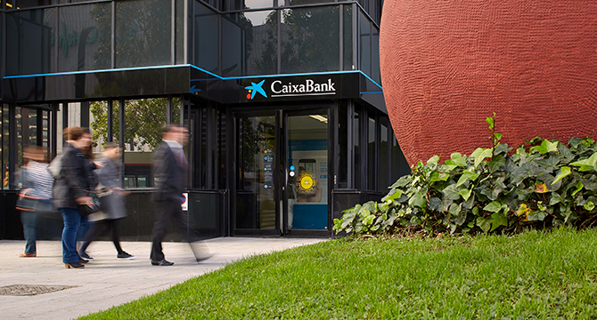 Oficina de Caixabank.