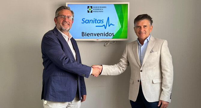 Acuerdo Colegio Mediadores Murcia y Sanitas