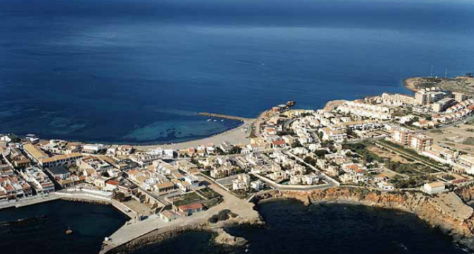 Playa Las Melvas, Cartagena.