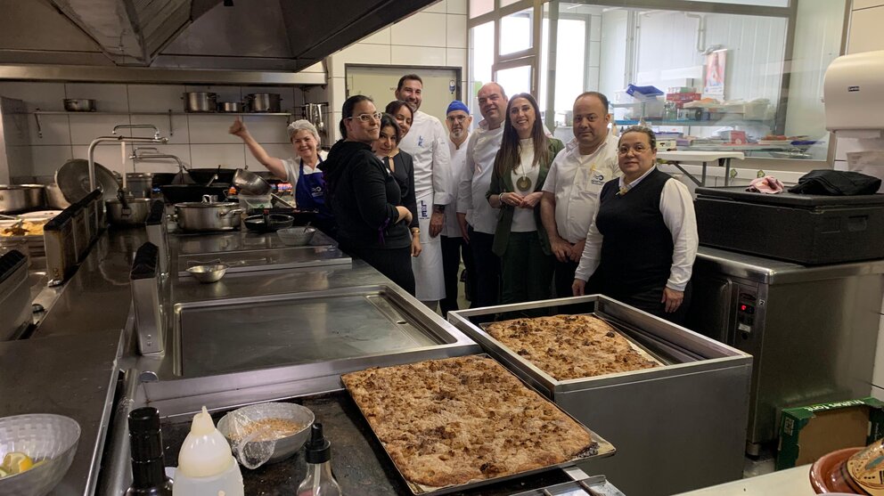 La consejera Sara Rubira en las Jornadas gastronómicas ‘De los genes a la mesa’.