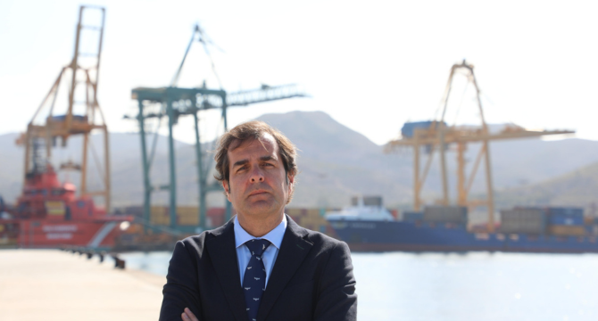 Pedro Pablo Hernández, vicepresidente de la Autoridad Portuaria de Cartagena. (Archivo)