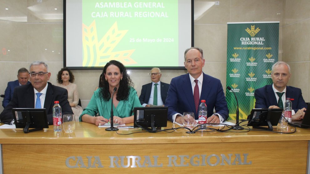 Caja Rural Regional presentó este sábado sus balances financieros con motivo de su Asamblea General Ordinaria, que tuvo lugar en su sede central de Fuente Álamo.