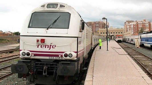 Tren de Renfe.