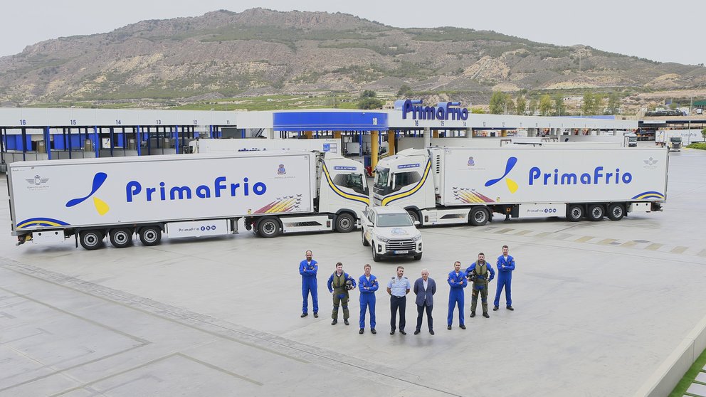 Primafrio y la Patrulla Águila se unen para divulgar la cultura aeroespacial.