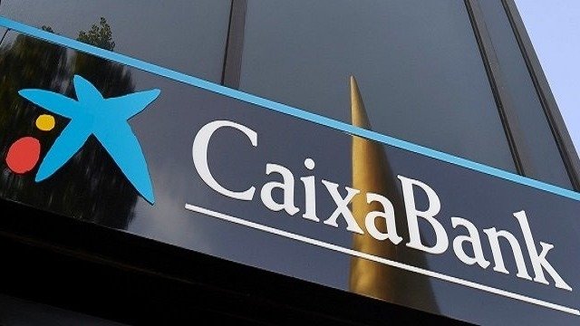 Logo de CaixaBank.