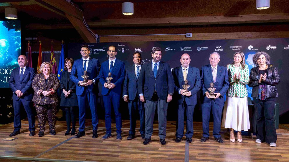 Asistentes a la primera edición de los 'Premios Fundación Isaac Peral a la Industria Regional'. (Archivo)