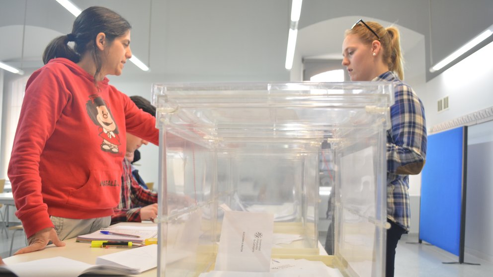 Elecciones a Rector y Claustro de 2016; en 2020 el voto fue telemático por la pandemia.