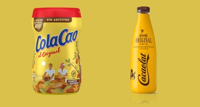 ColaCao y Cacaolat.