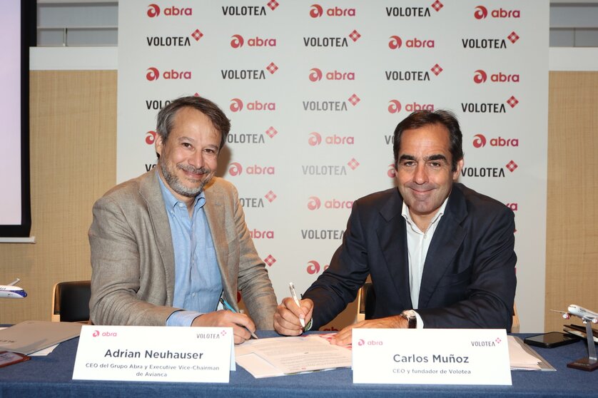 Joint Venture entre Volotea y Grupo Abra