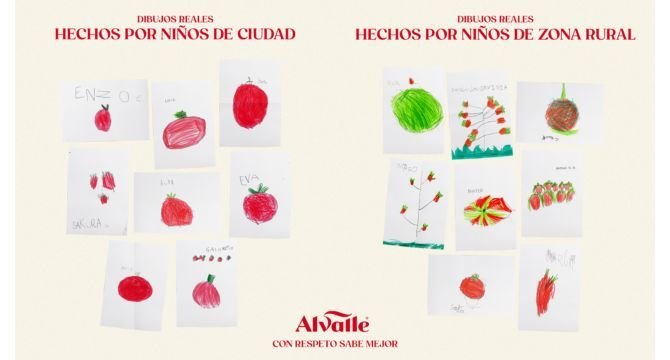 Alvalle realiza un experimento educativo con niños para mostrar las distintas variedades de tomates de sus gazpachos.
