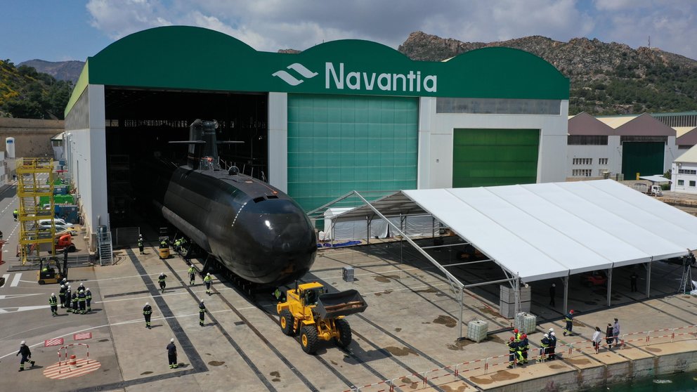 Centro de Navantia en Cartagena.