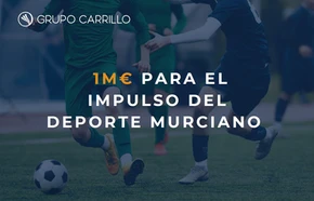 Grupo Carrillo impulsa con un millón de euros el deporte murciano.