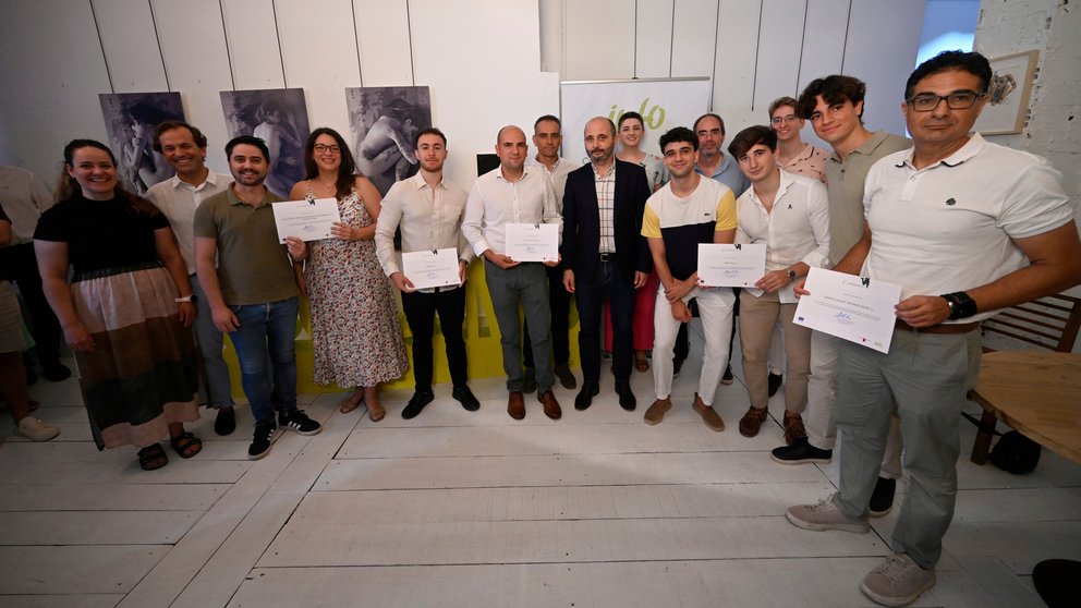 Entrega de los premios ‘Emprendedor del Mes’ del Info.