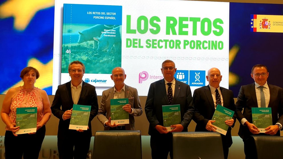 Presentación del libro 'Los retos del sector porcino español'.