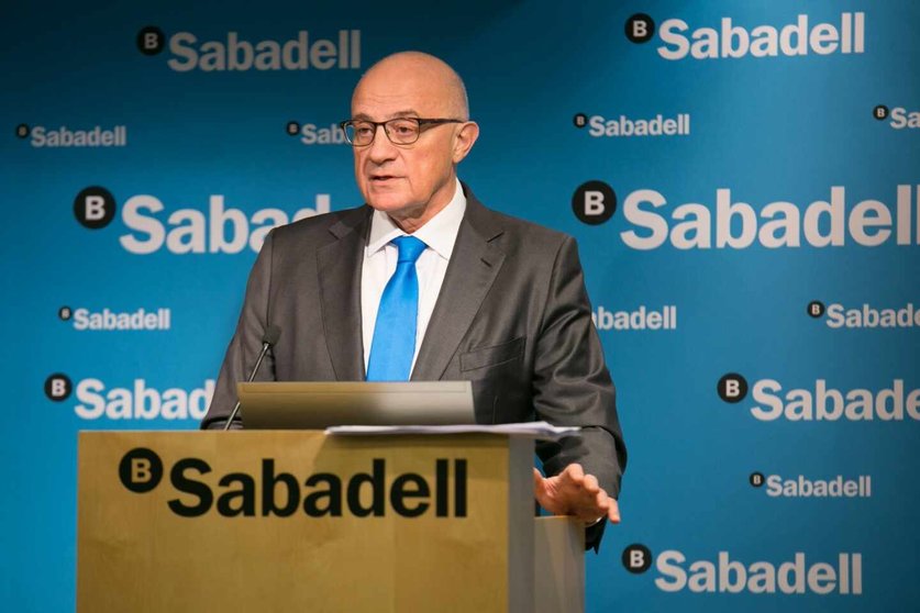 El presidente de Banco Sabadell, Josep Oliu. (Archivo)