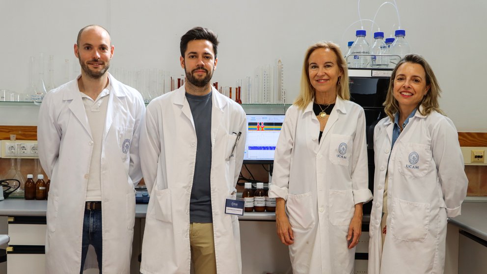 Investigadores del Grupo de Nutrición, Estrés Oxidativo y Biodisponibilidad de la UCAM.