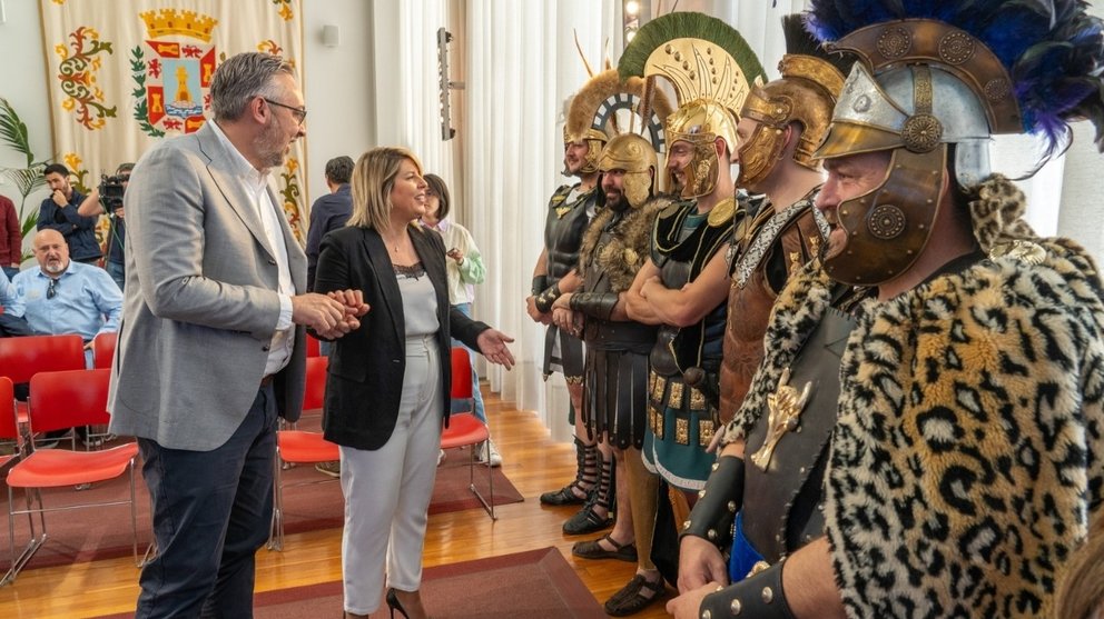 Carthagineses y Romanos unen a Cartagena y Santomera a través del fuego sagrado.