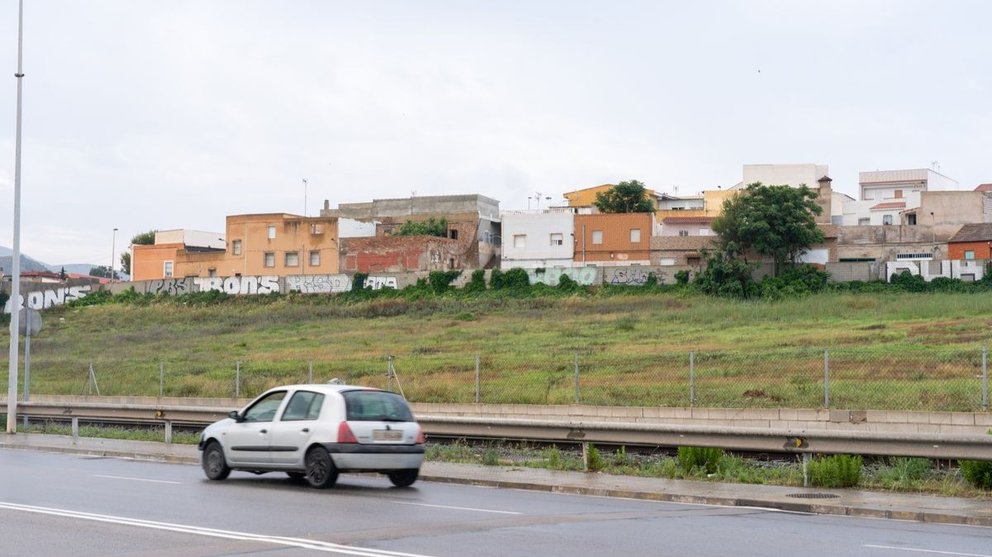 Terrenos en los que se construirán las 40 viviendas sociales en alquiler por parte de Casco Antiguo.