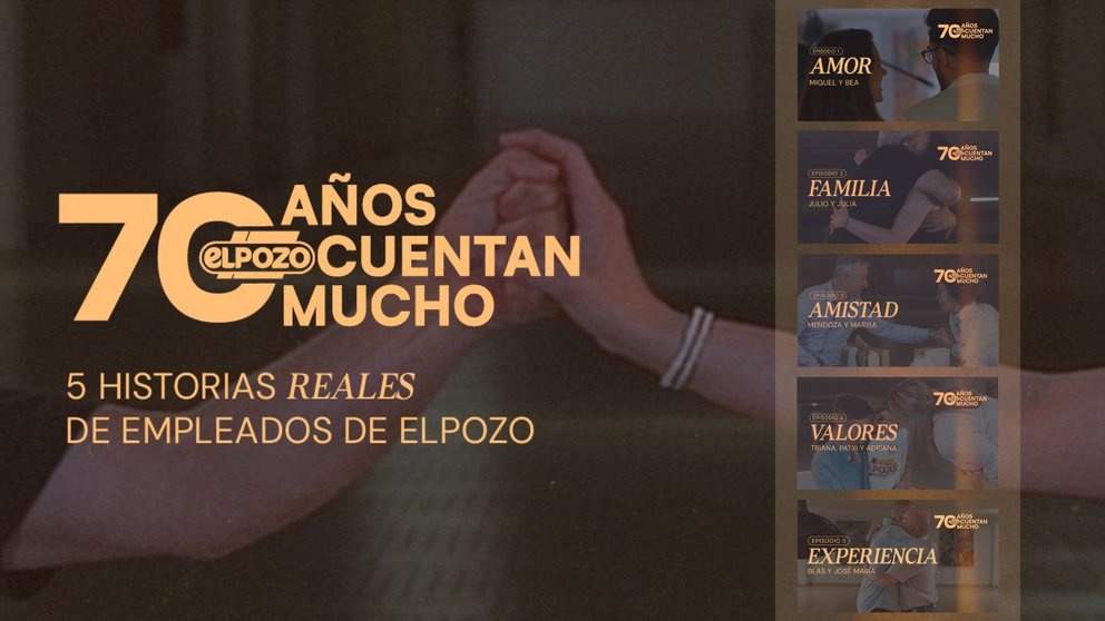 Campaña de ElPozo para su 70 aniversario.