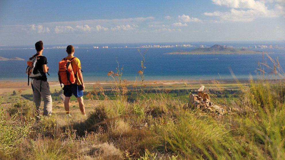 Imagen del Mar Menor desde San Ginés de la Jara.