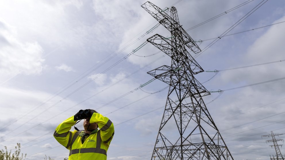 Redes eléctricas de Iberdrola en Reino Unido.