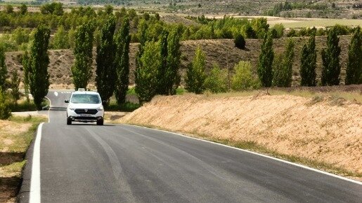 Camino rural en el término municipal de Moratalla.