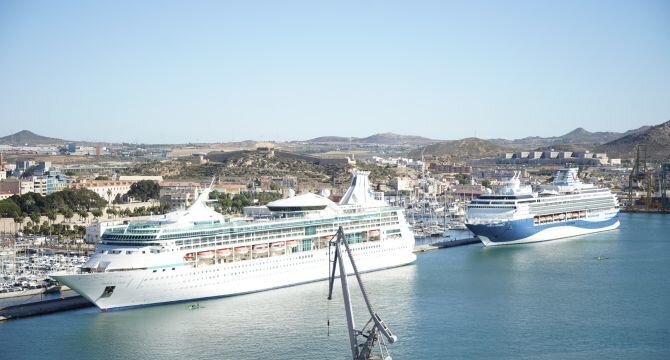 Cruceros. (Archivo)