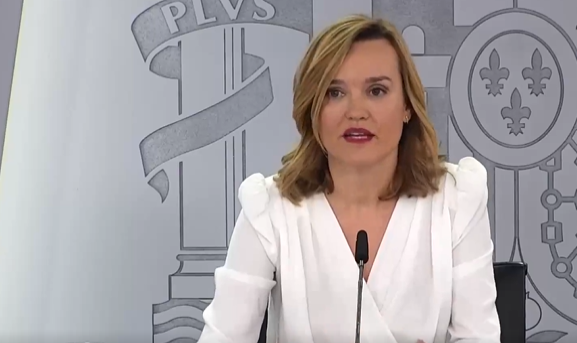 Pilar Alegría, portavoz del Gobierno España-