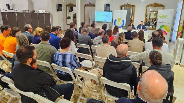 Jornada de la Red Punto Pyme celebrada en Caravaca de la Cruz.