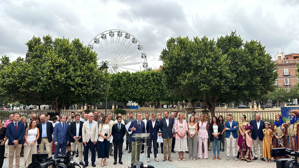 Imagen de la presentación de la Feria de Septiembre de Murcia.