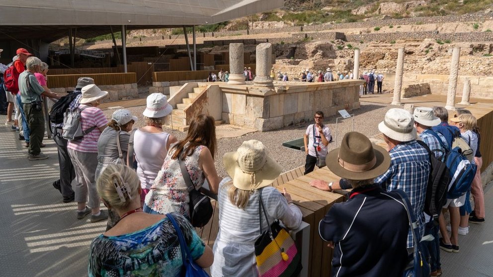 Turistas en el Foro Romano.