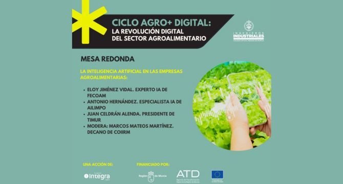 Cartel del ciclo Agro+ Digital.