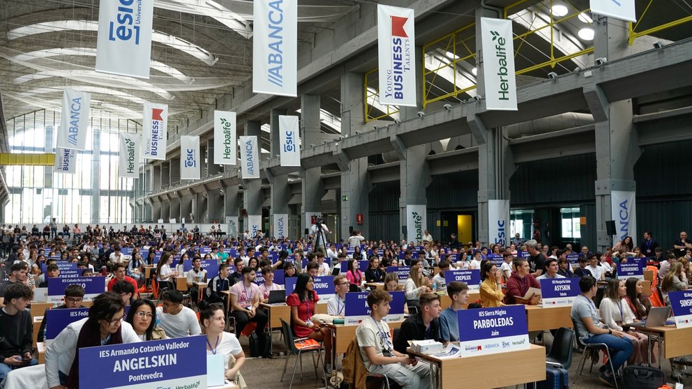 Imagen de la final nacional de la XIII edición de la Young Business Talents.