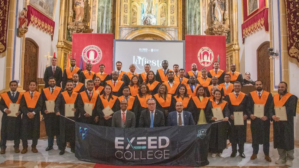 Graduación de la Escuela de Negocios del Exeed College en la UCAM.