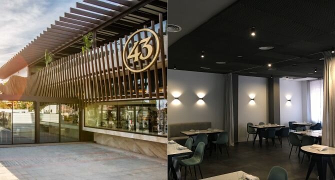 Imagen de los restaurantes Espacio 43 y El Baret.