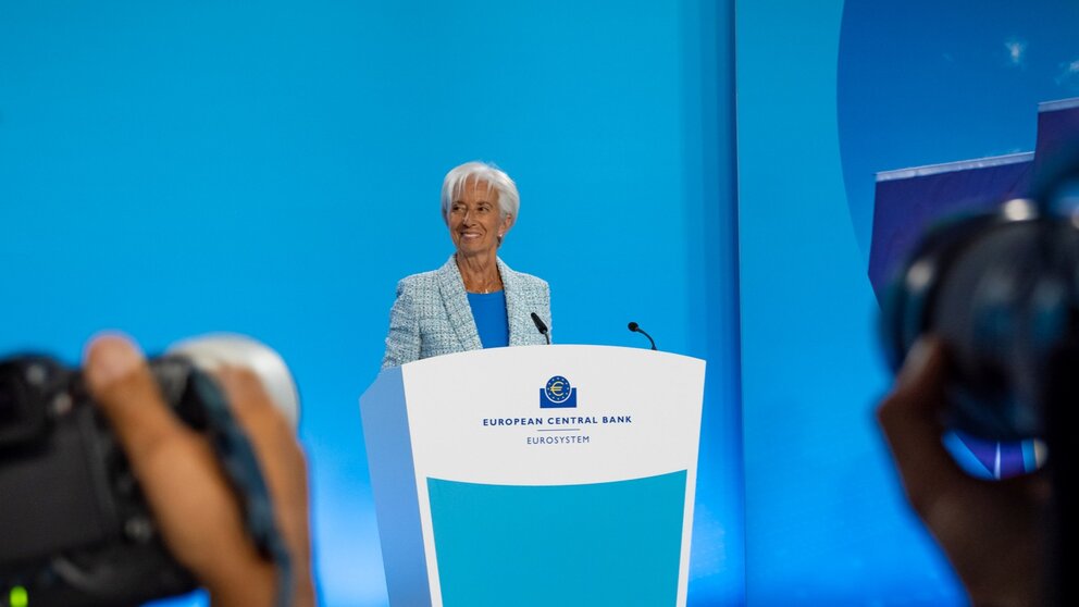 La presidenta del BCE, Christine Lagarde. (BCE)