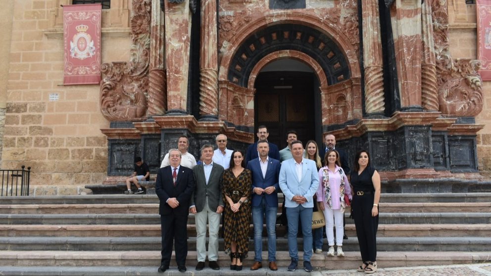 Imagen de familia durante la reunión en Caravaca de la Cruz.