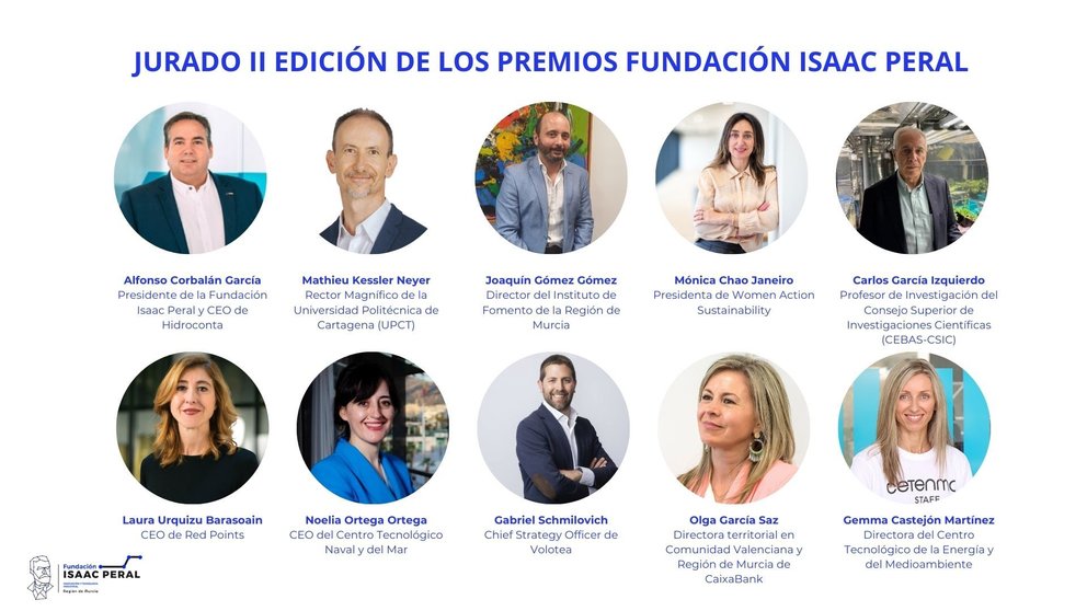 Jurado de la II Edición de los Premios Fundación Isaac Peral.