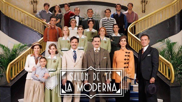 Fotograma de la serie 'Salón de Té La Moderna'.