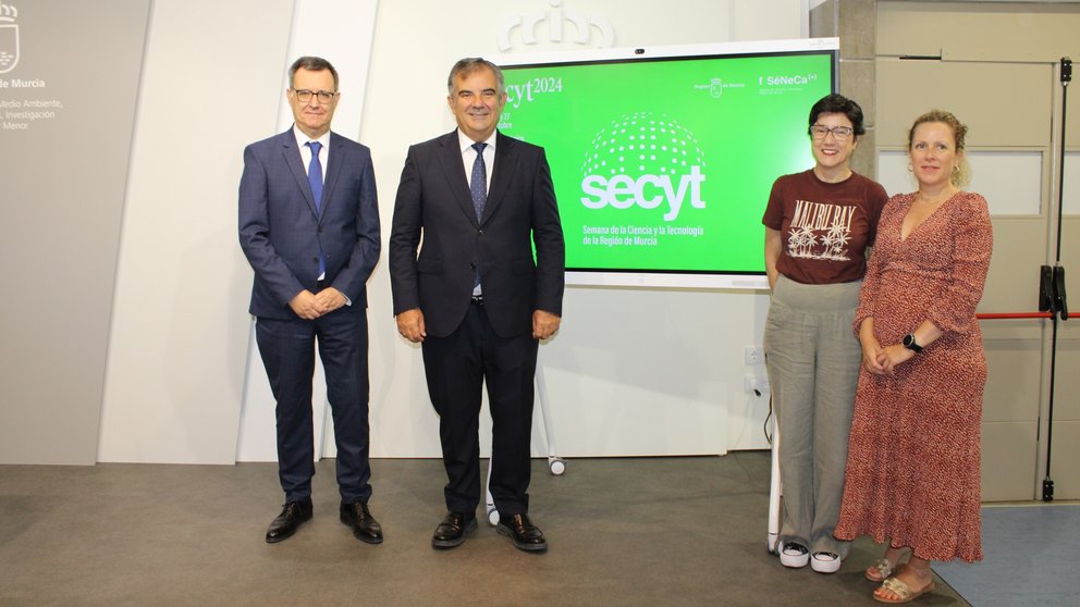 El consejero de Investigación, Juan María Vázquez, en la presentación de la Semana de la Ciencia y la Tecnología 2024.