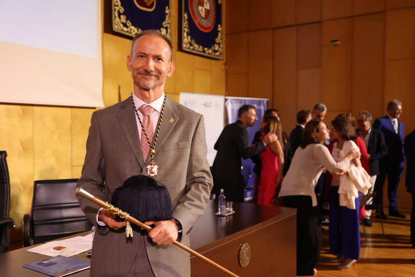 Mathieu Kessler, rector de la UPCT.