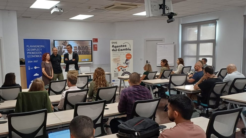 Imagen durante la celebración de la I Jornada de Experiencias Profesionales de Éxito en ENAE.