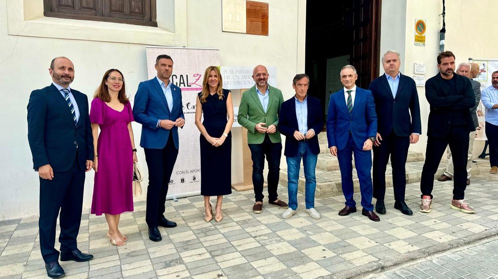 Presentación del Plan del Calzado, en Caravaca de la Cruz.