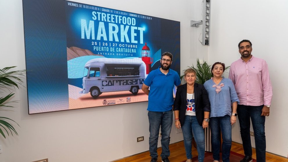 Presentación del primer Street Food Market de Cartagena.