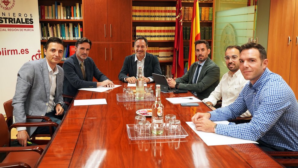 Imagen durante la reunión.