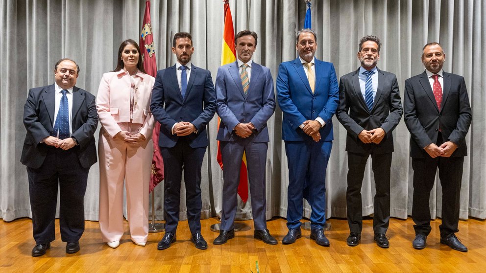 Imagen de la toma de posesión de los nuevos directores generales de la consejería de Fomento e Infraestructuras.