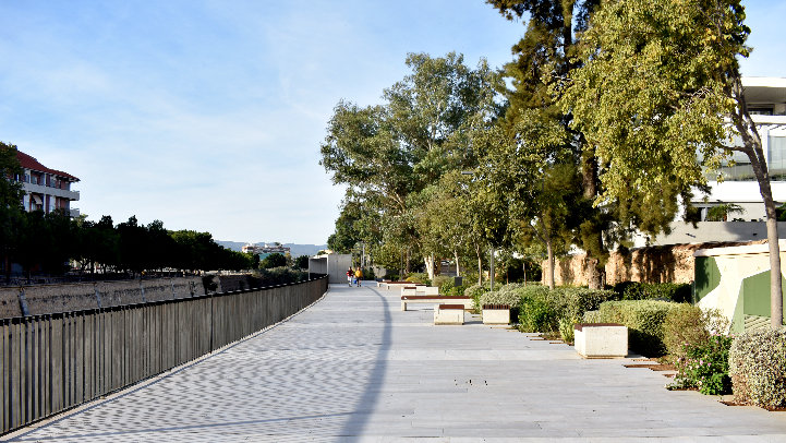 Nuevo paseo fluvial junto al río Segura.