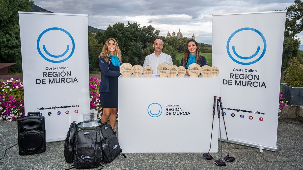 Imagen durante uno de los torneos que han organizado la CARM y Aegolf en Madrid.