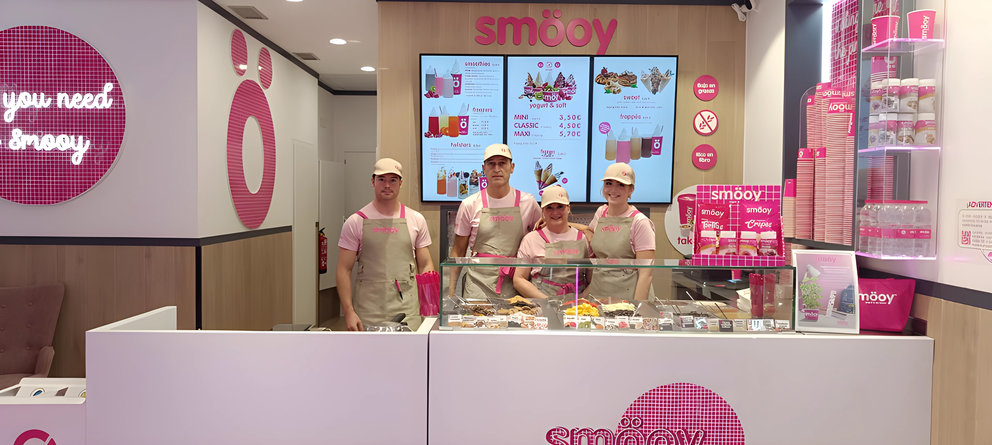 smöoy inaugura su primera yogurtería en Barcelona