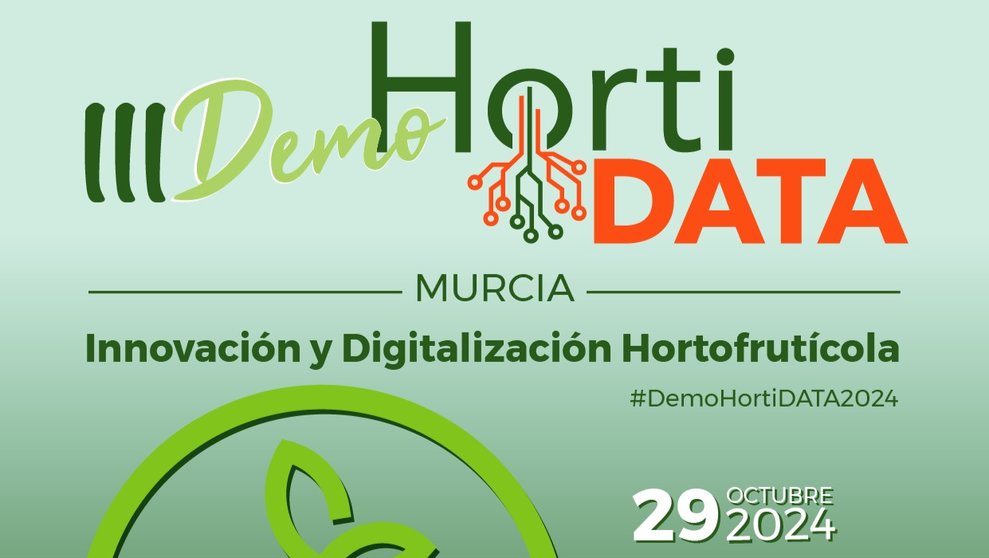 Cartel de la III Demo HortiDATA 2024.